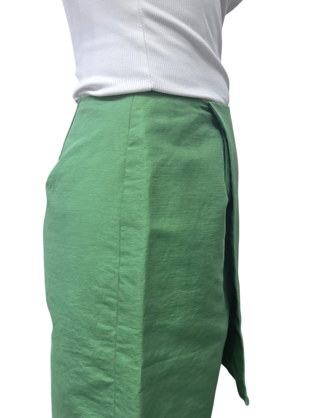 kate spade Green Asymmetric Mini Skirt
